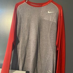 Nike MLB Dri Fit Long Sleeve Baseball Workout